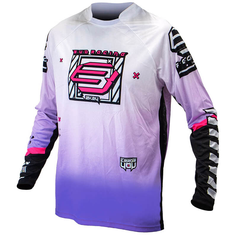 maillot bud racing error 404 violet 2025