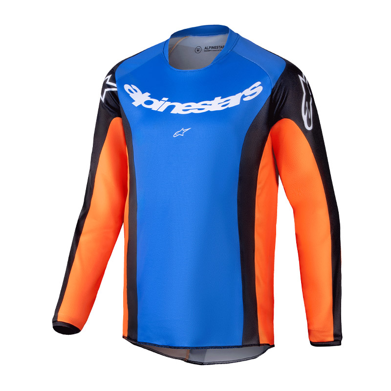 maillot enfant alpinestars racer melt bleu 2025