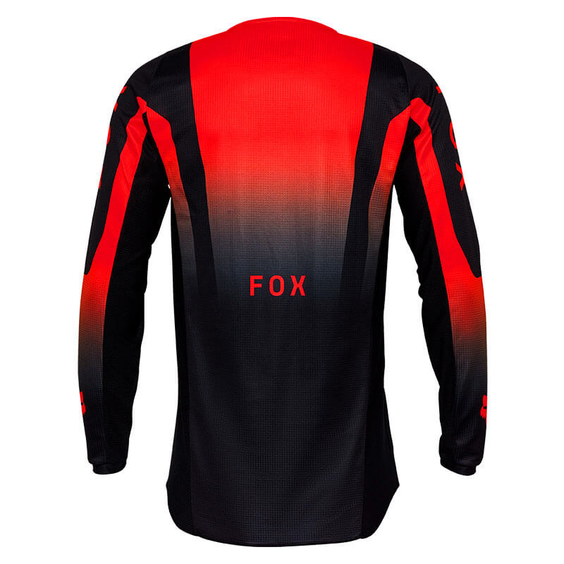 maillot fox racing 180 lean rouge 2025 cross mx