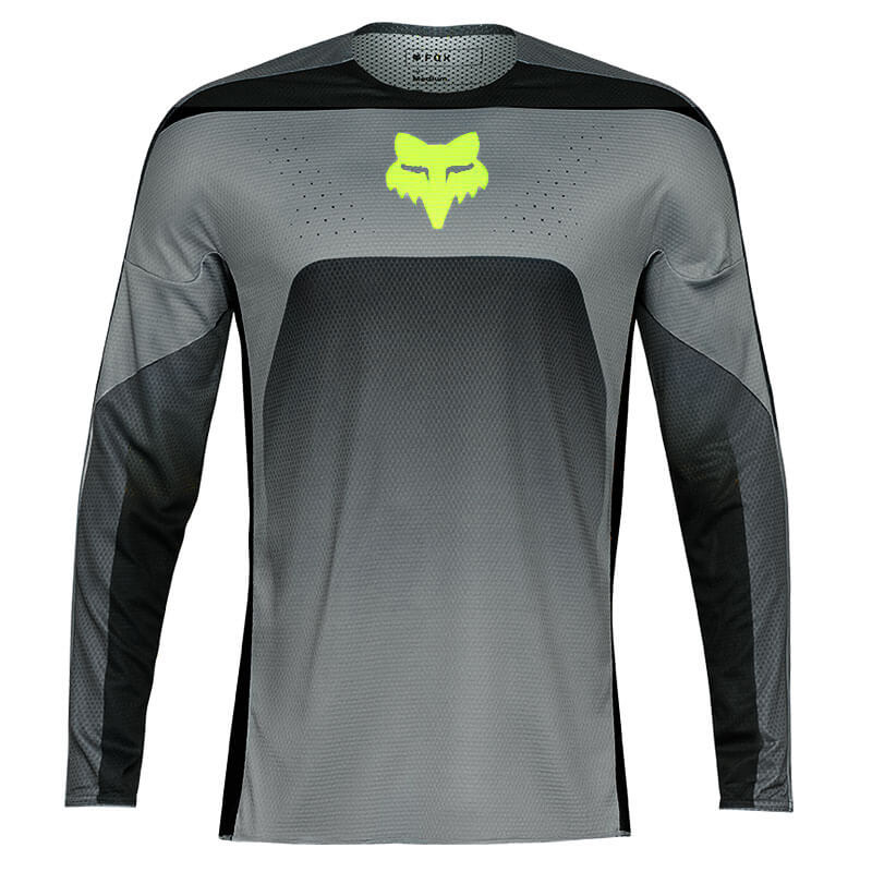 maillot fox racing 360 divider gris 2025 mx