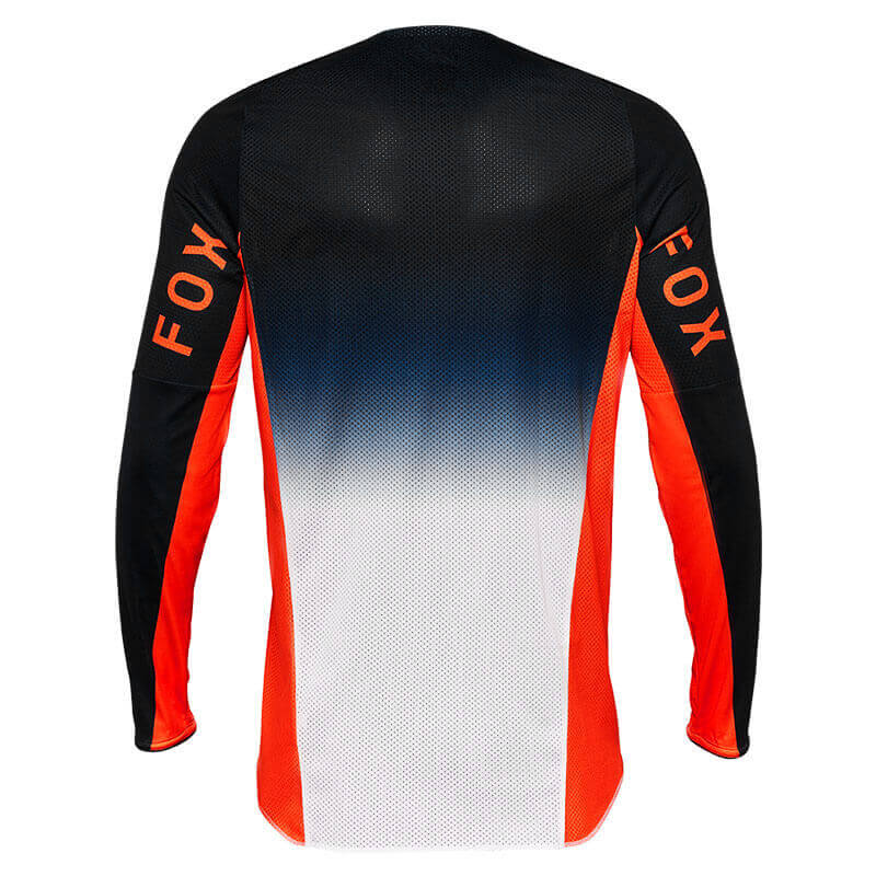 maillot fox racing 360 divider orange 2025 cross mx