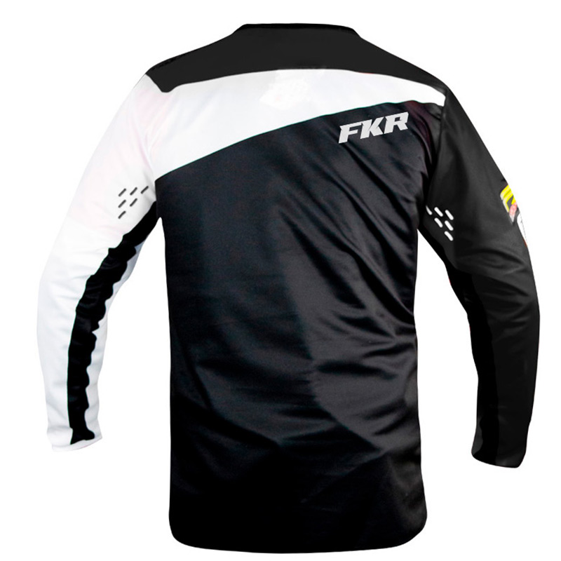 maillot fxmotors racing line black fkr 2