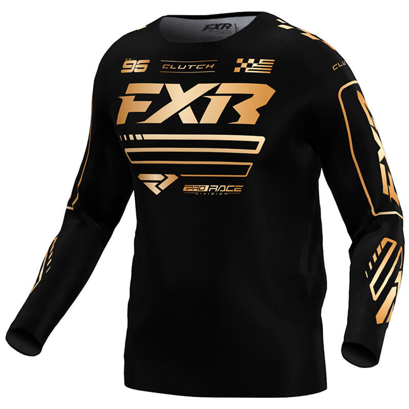 maillot fxr clutch noir or 2025 mx