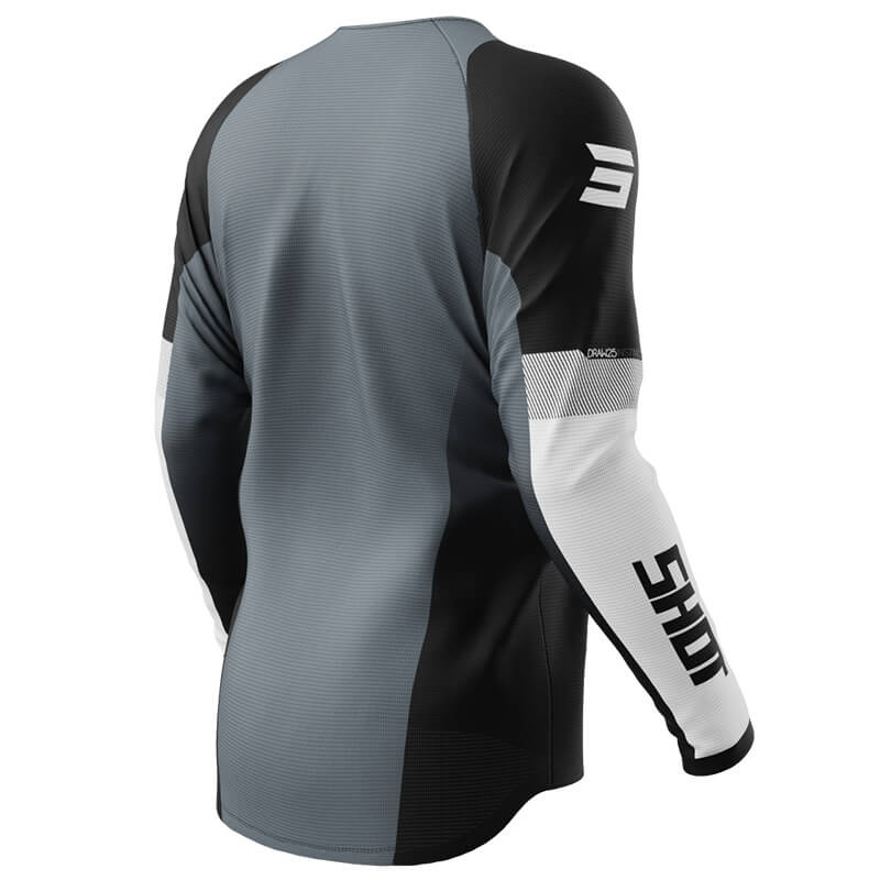 maillot shot draw instinct noir 2025 cross mx