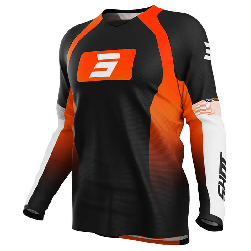 maillot shot draw instinct orange 2025 mx