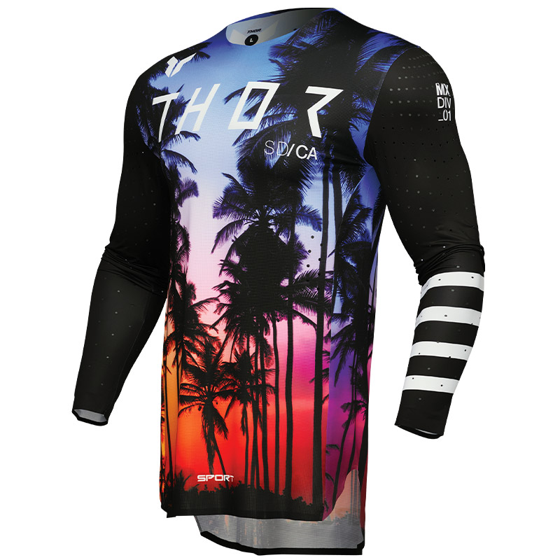 maillot sport sd black cote