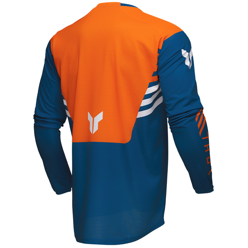 maillot thor launch zone bleu 2025 motocross