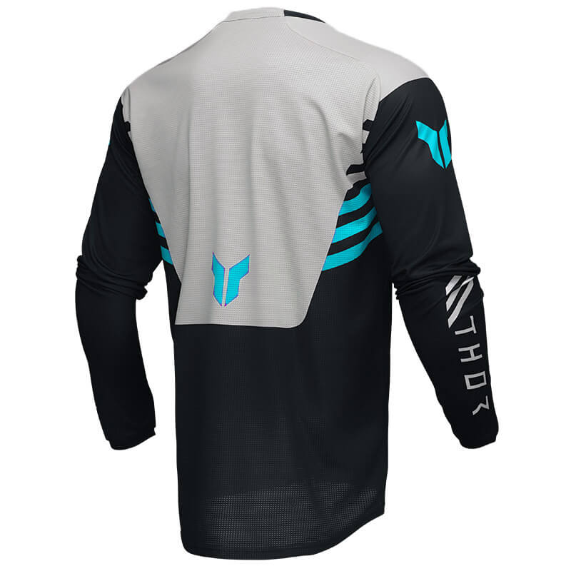 maillot thor launch zone noir 2025 motocross sx