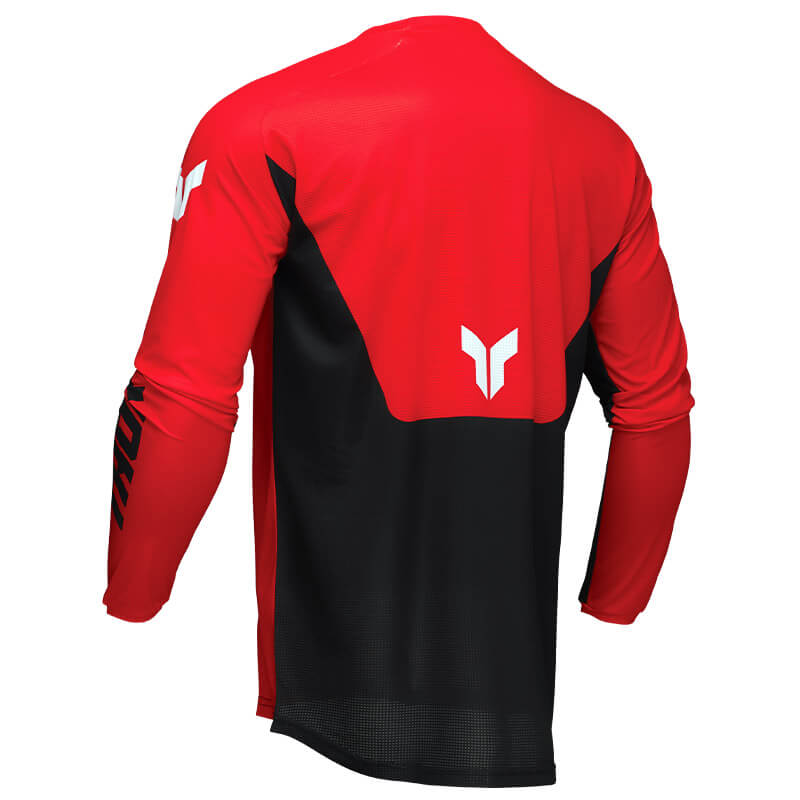 maillot thor launchmode forge rouge 2025 sx mx