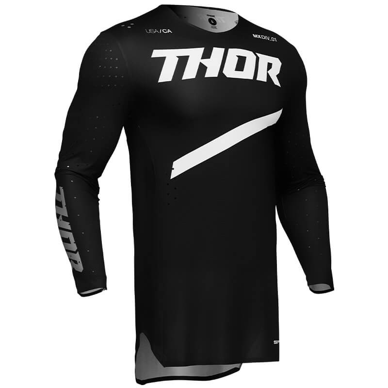 maillot thor mx sportmode brave noir 2025 motocross