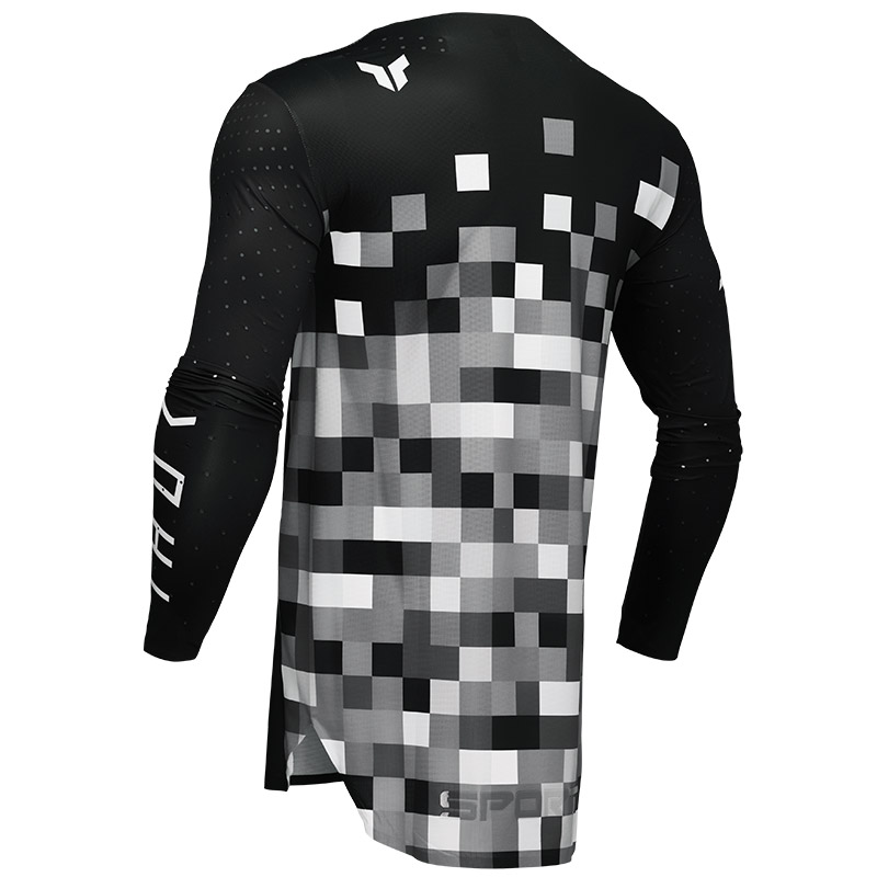 maillot thor mx sportmode riot noir 2025 motocross