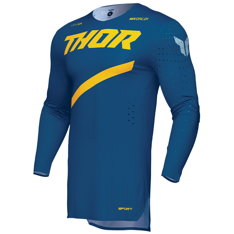 maillot thor sport brave bleu