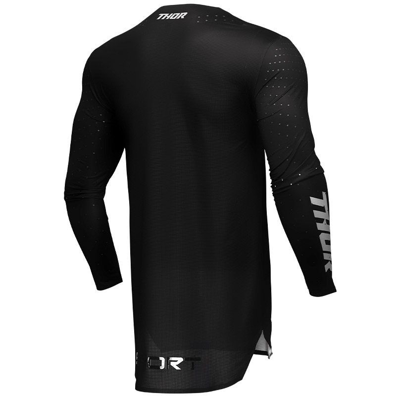 maillot thor sport brave noir dos cote