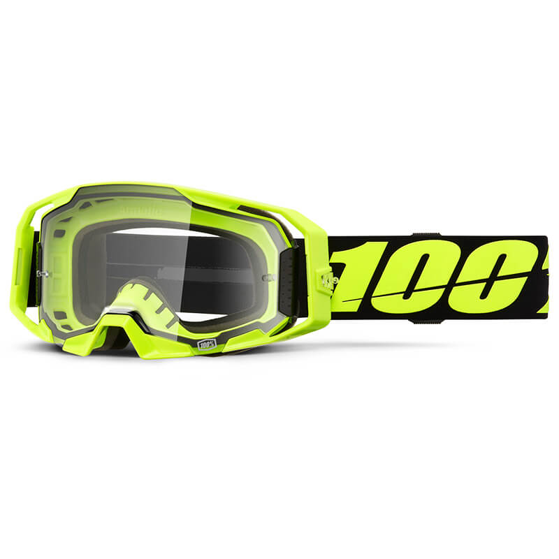 masque 100 percent armatic jaune fluo clair 2024