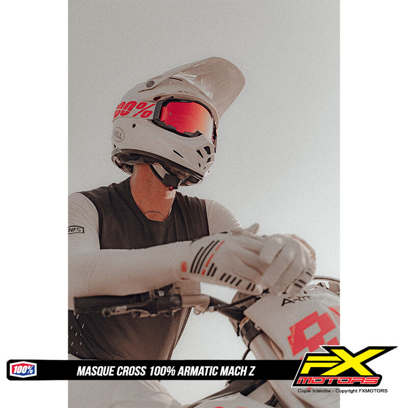 masque 100 percent armatic mach z miroir 2024 cross