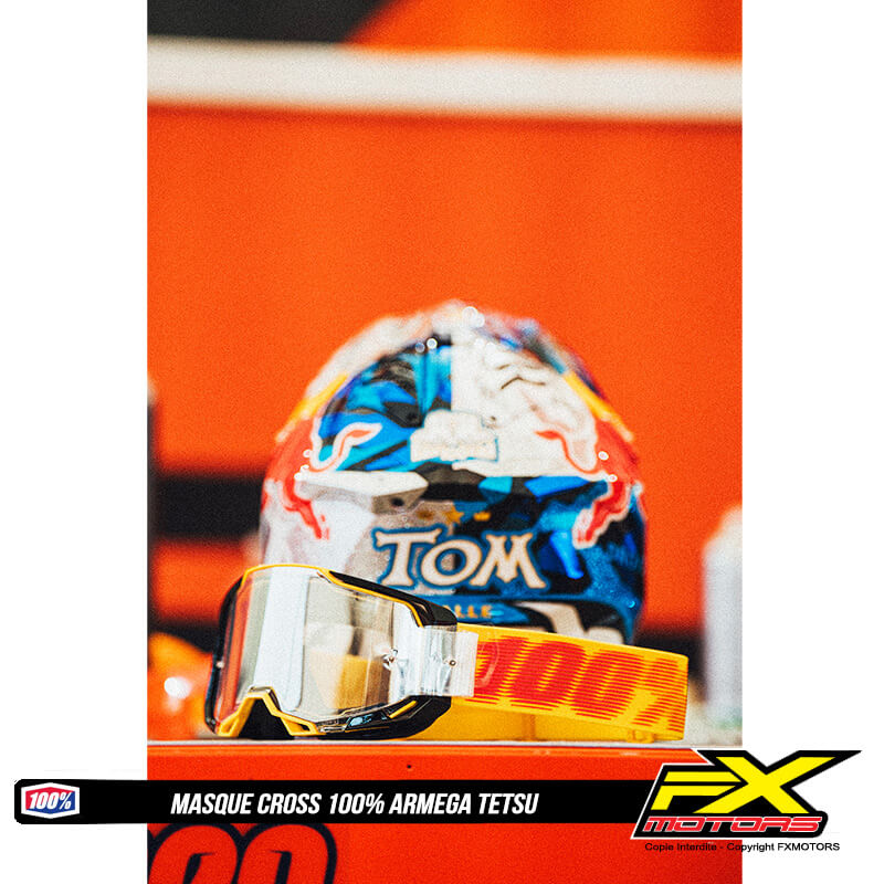 masque 100 percent armega tetsu 2024 motocross