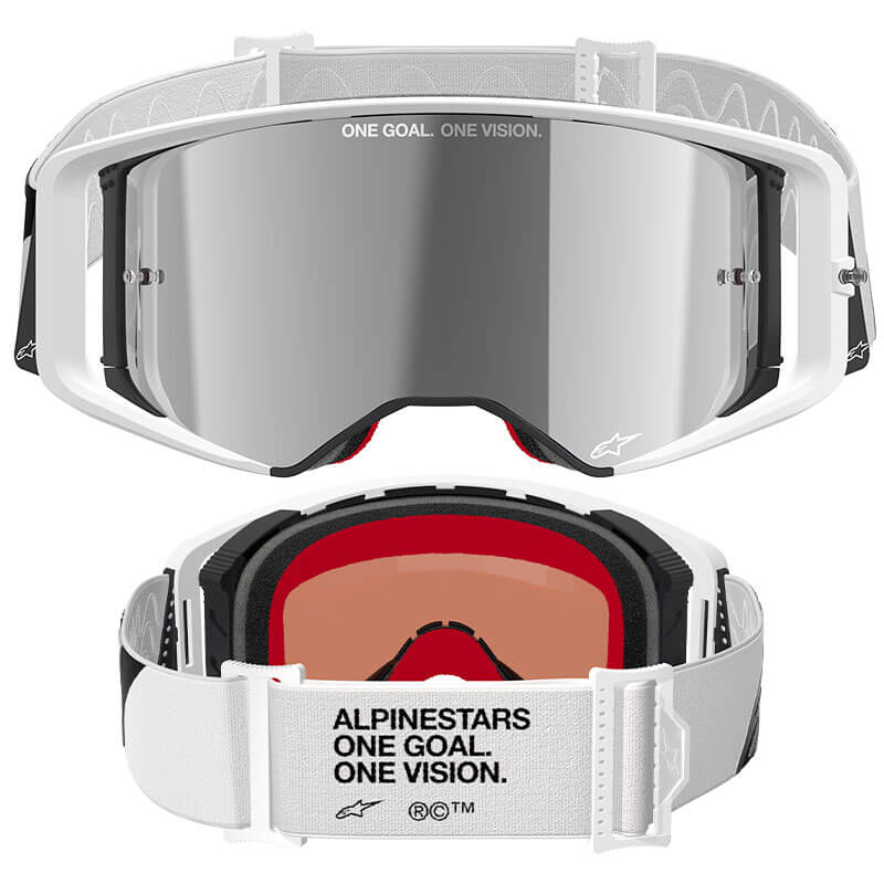 masque alpinestars supertech corp blanc mirror 2025 cross