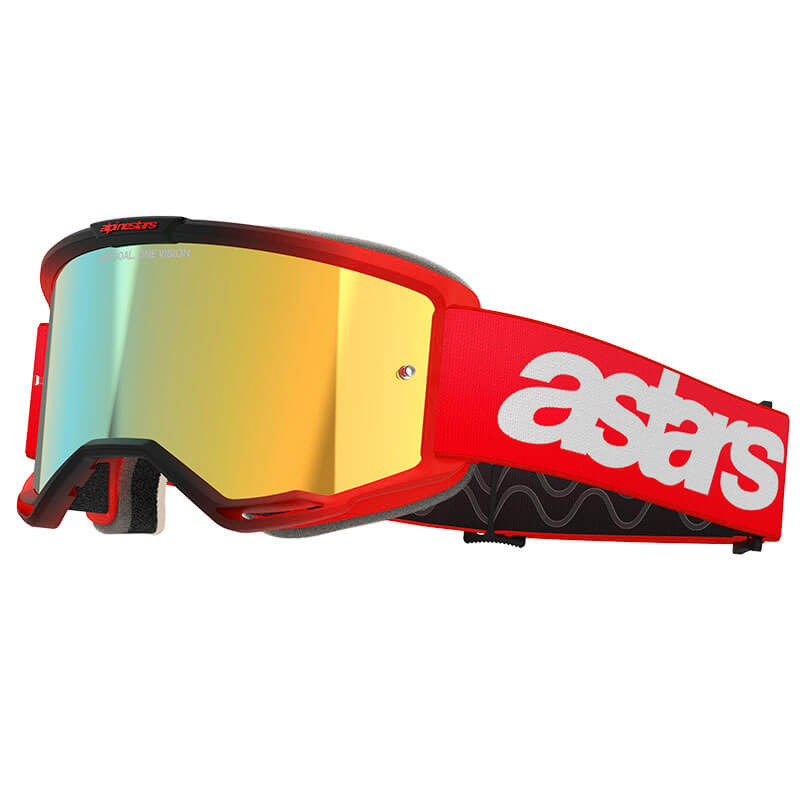 masque alpinestars vision 5 blaze rouge mirror 2025