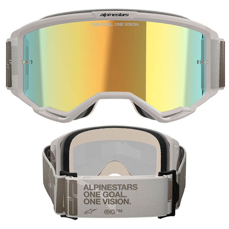 masque alpinestars vision 5 hollow wind mirror 2025 cross