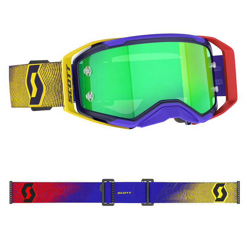 masque cross scott prospect 2.0 rouge jaune violet 2025