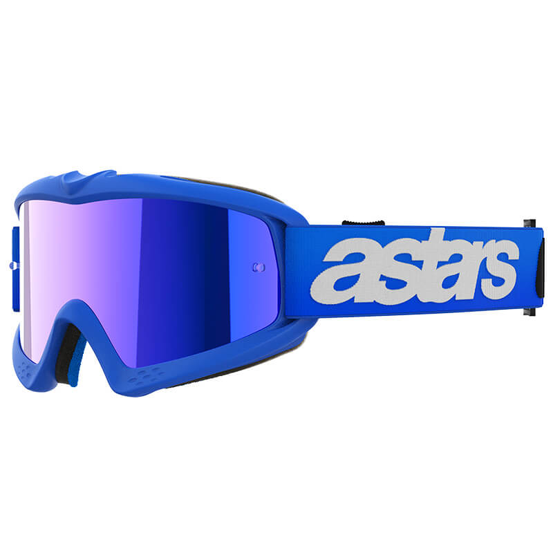 masque enfant alpinestars vision blaze bleu miroir 2025