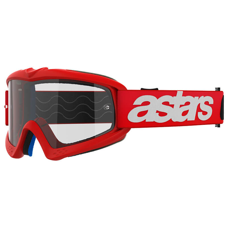 masque enfant alpinestars vision blaze rouge clair 2025