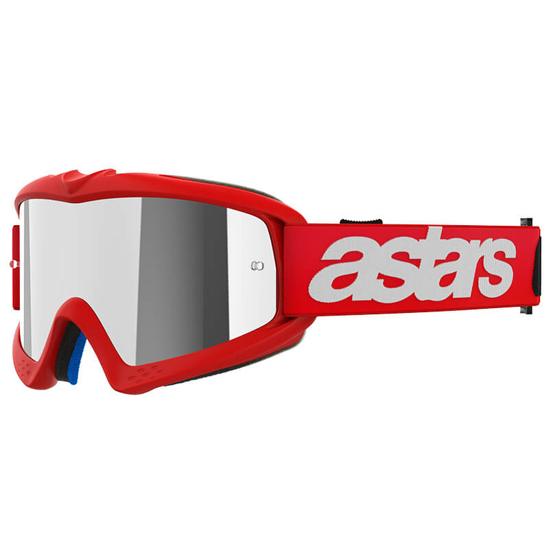 masque enfant alpinestars vision blaze rouge miroir 2025