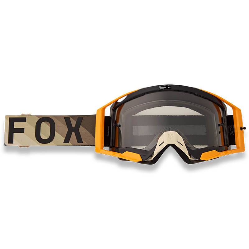 masque fox racing airspace fade jaune 2025