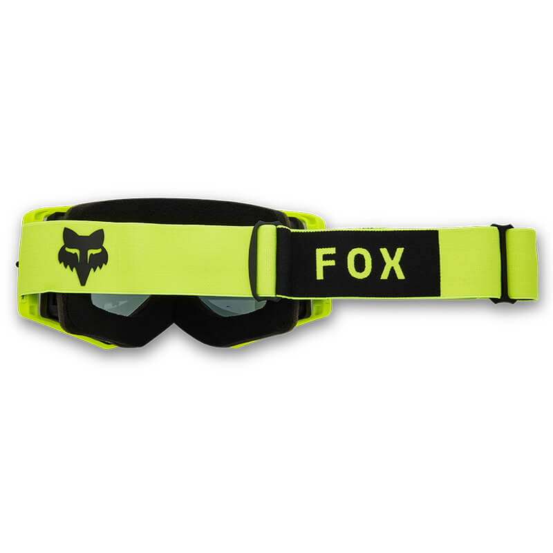 masque fox racing airspace jaune fluo 2025 cross