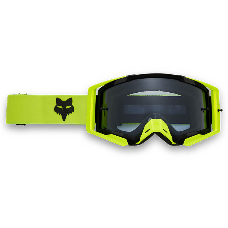 masque fox racing airspace jaune fluo 2025