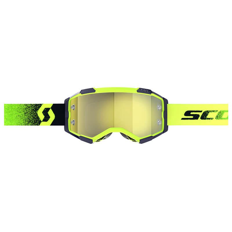 masque scott fury jaune fluo miroir 2025 cross