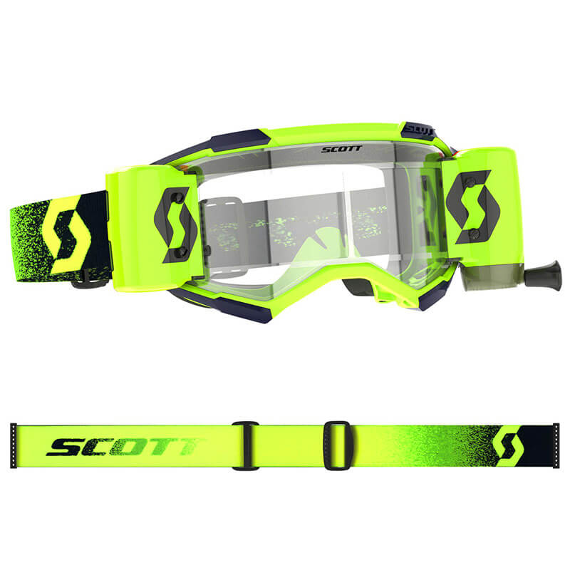 masque scott fury wfs vert jaune fluo 2025