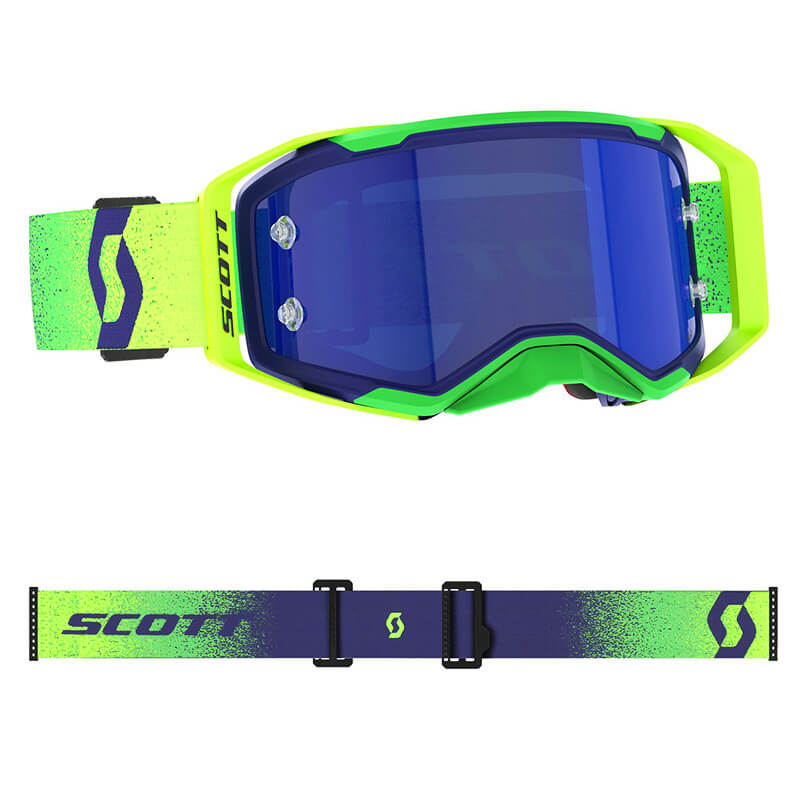 masque scott prospect amp vert jaune fluo miroir 2025