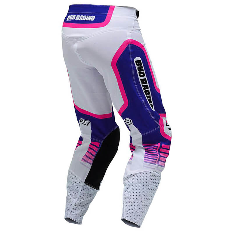 pantalon bud racing neon blanc violet 2025 cross