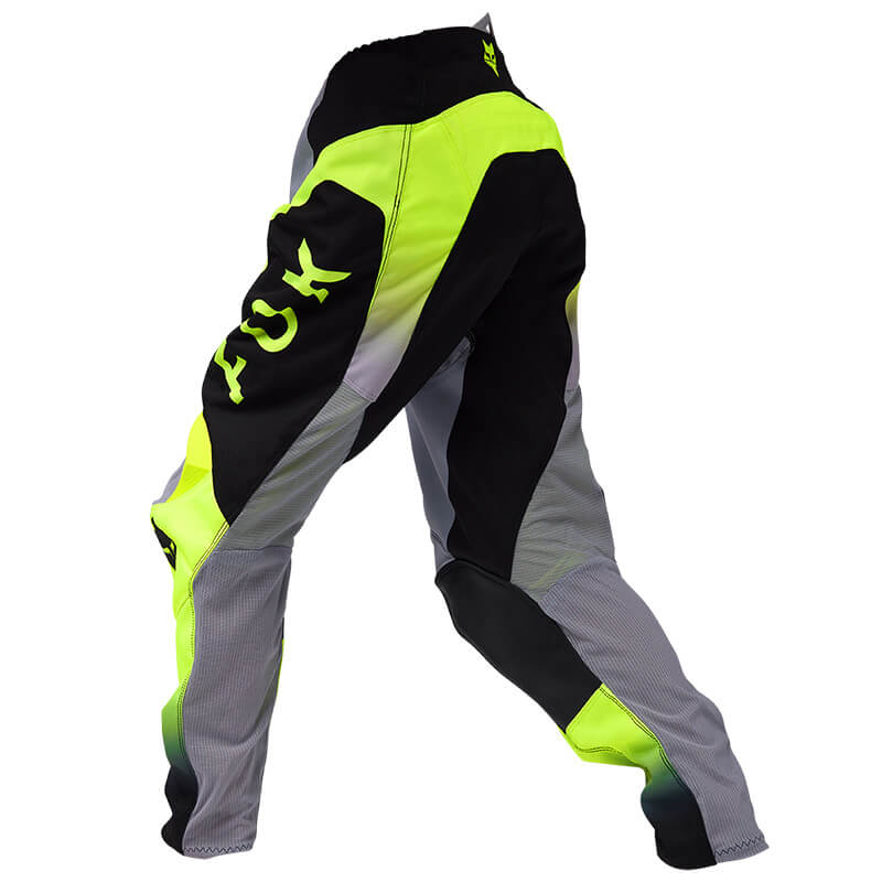 pantalon enfant fox racing 180 lean jaune 2025 cross mx