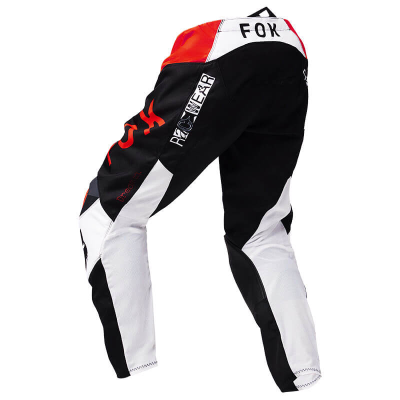 pantalon fox racing 180 race noir rouge 2025 cross mx