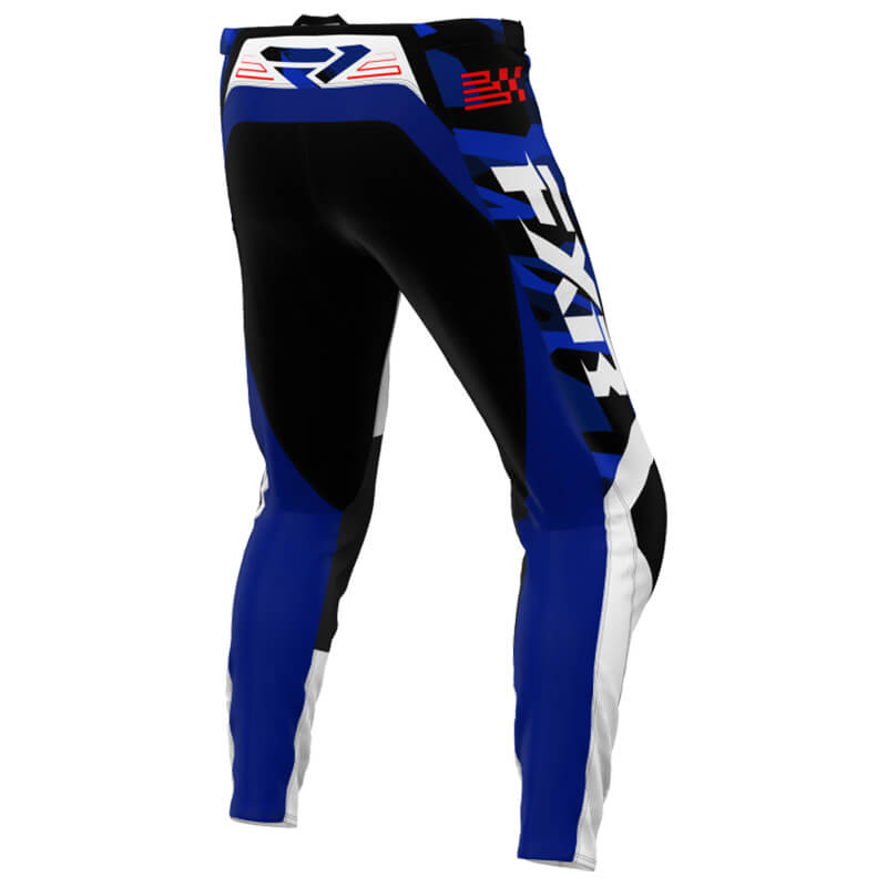 pantalon fxr clutch camo bleu 2025 cross mx