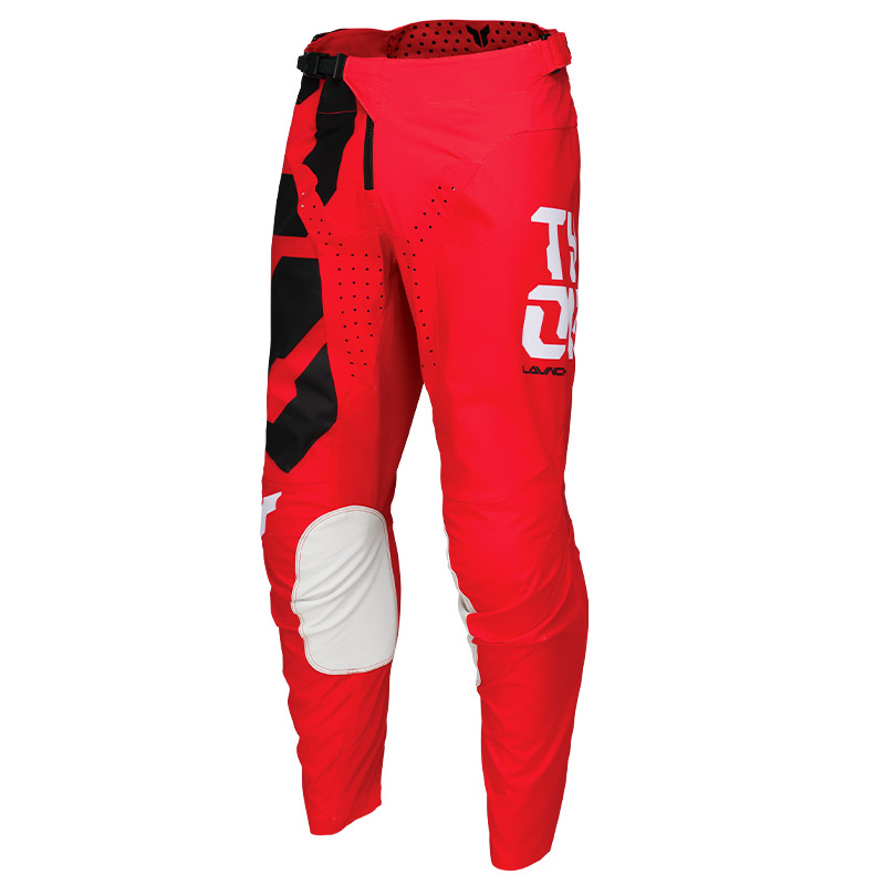 pantalon launch forge rouge cote