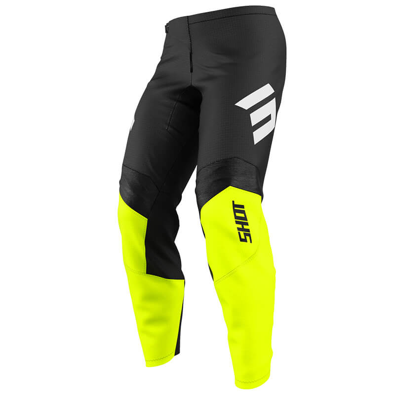 pantalon shot draw instinct jaune fluo 2025 mx