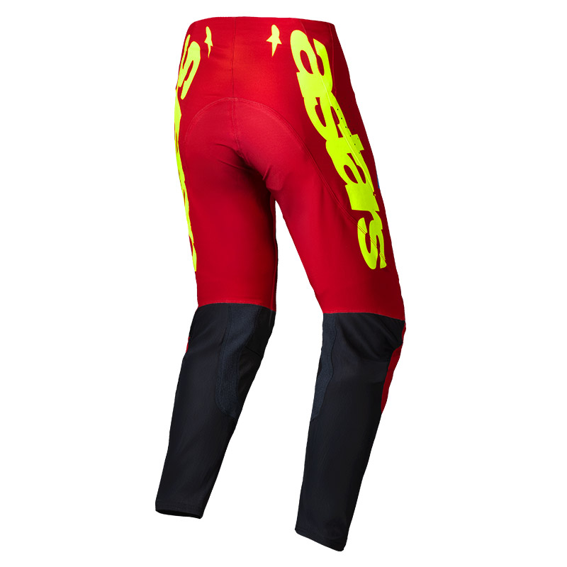 pantalon supertech maker jaune dos