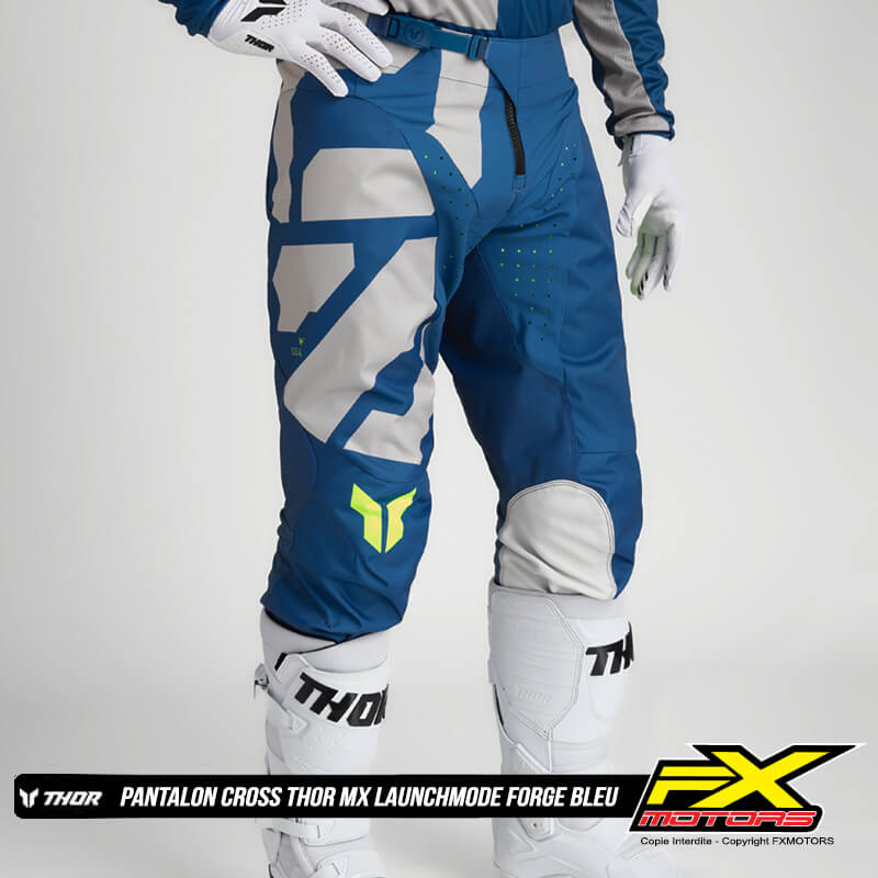 pantalon thor launchmode forge bleu 2025 enduro mx