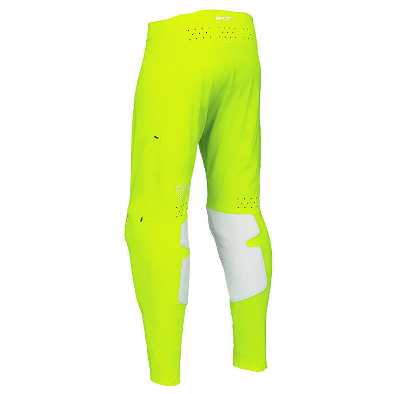 pantalon thor mx sportmode riot jaune fluo 2025 motocross