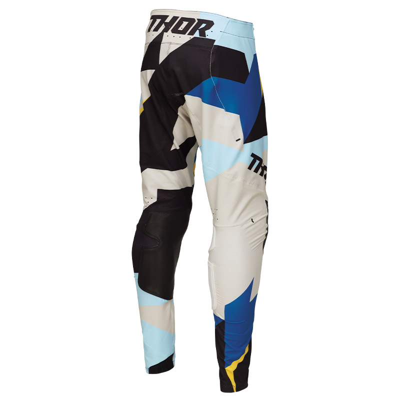 pantalon thor sport brave blanc dos cote