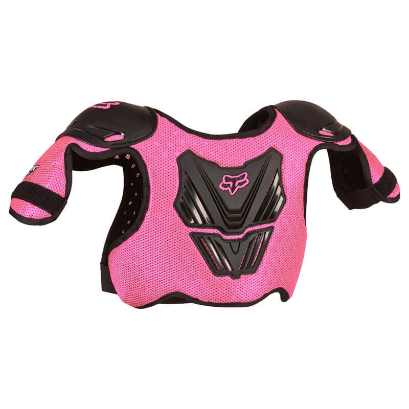 pare pierres fox racing peewee enfant noir rose 2025 cross