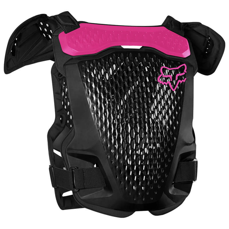 pare pierres fox racing r3 enfant noir rose 2025 cross