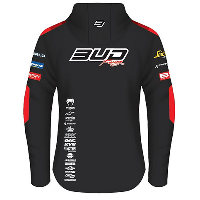 sweat bud racing derriere rouge