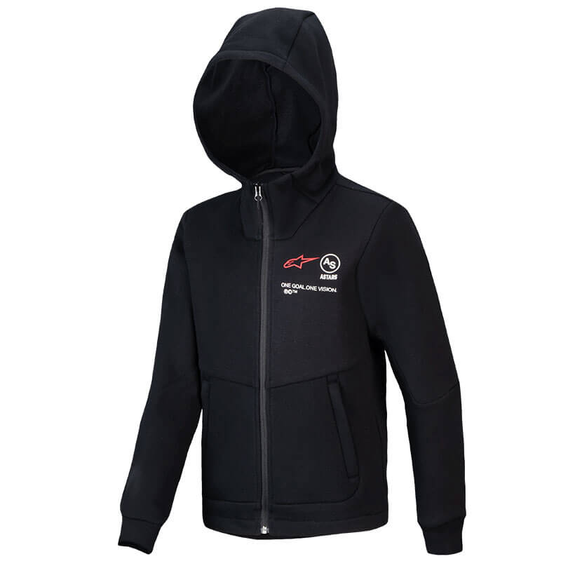 sweat enfant alpinestars racer mx noir 2025