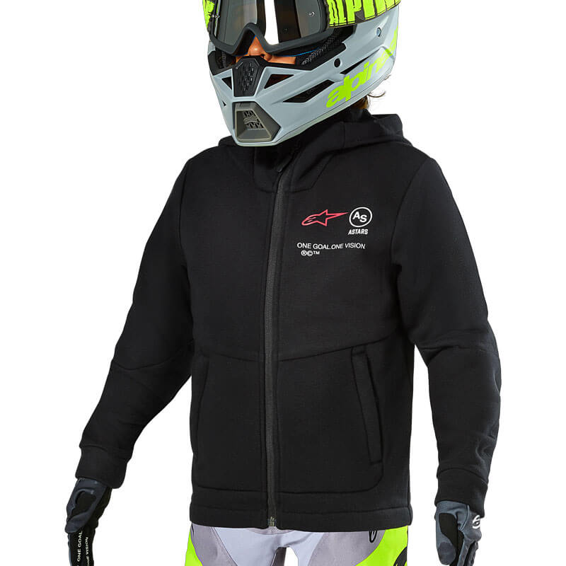 sweat enfant alpinestars racer sx noir 2025 motocross