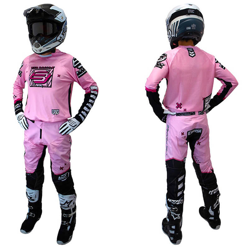 tenue enfant bud racing error 404 rose 2025