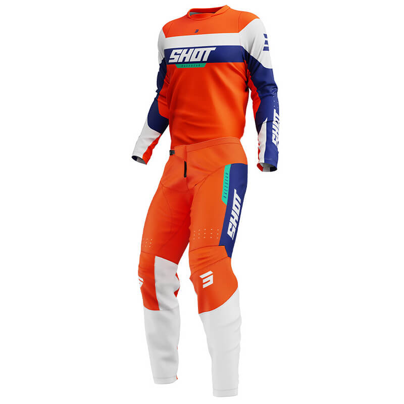 tenue enfant shot devo league orange 2025